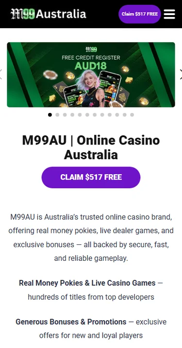 M99 Casino Review: A Practical Take for Australian Players